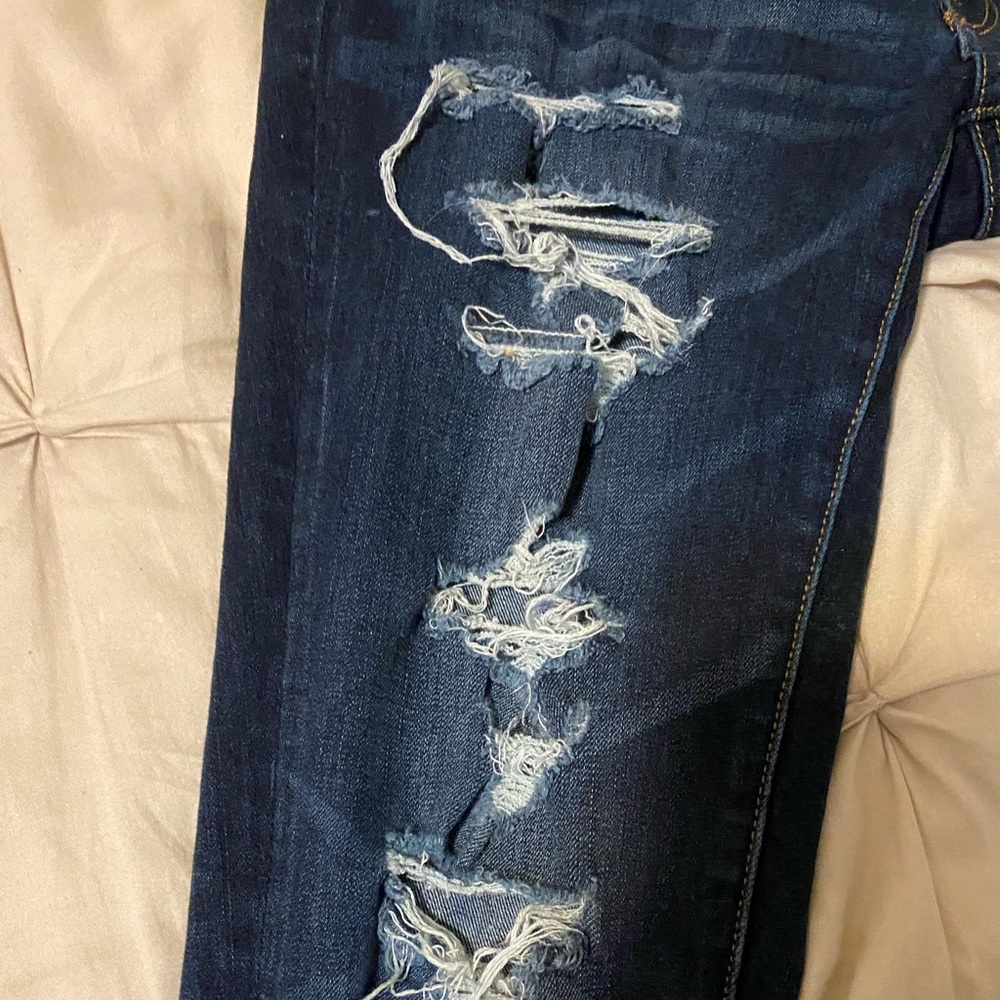 ae ripped skinny jeans - Picture 2 of 5